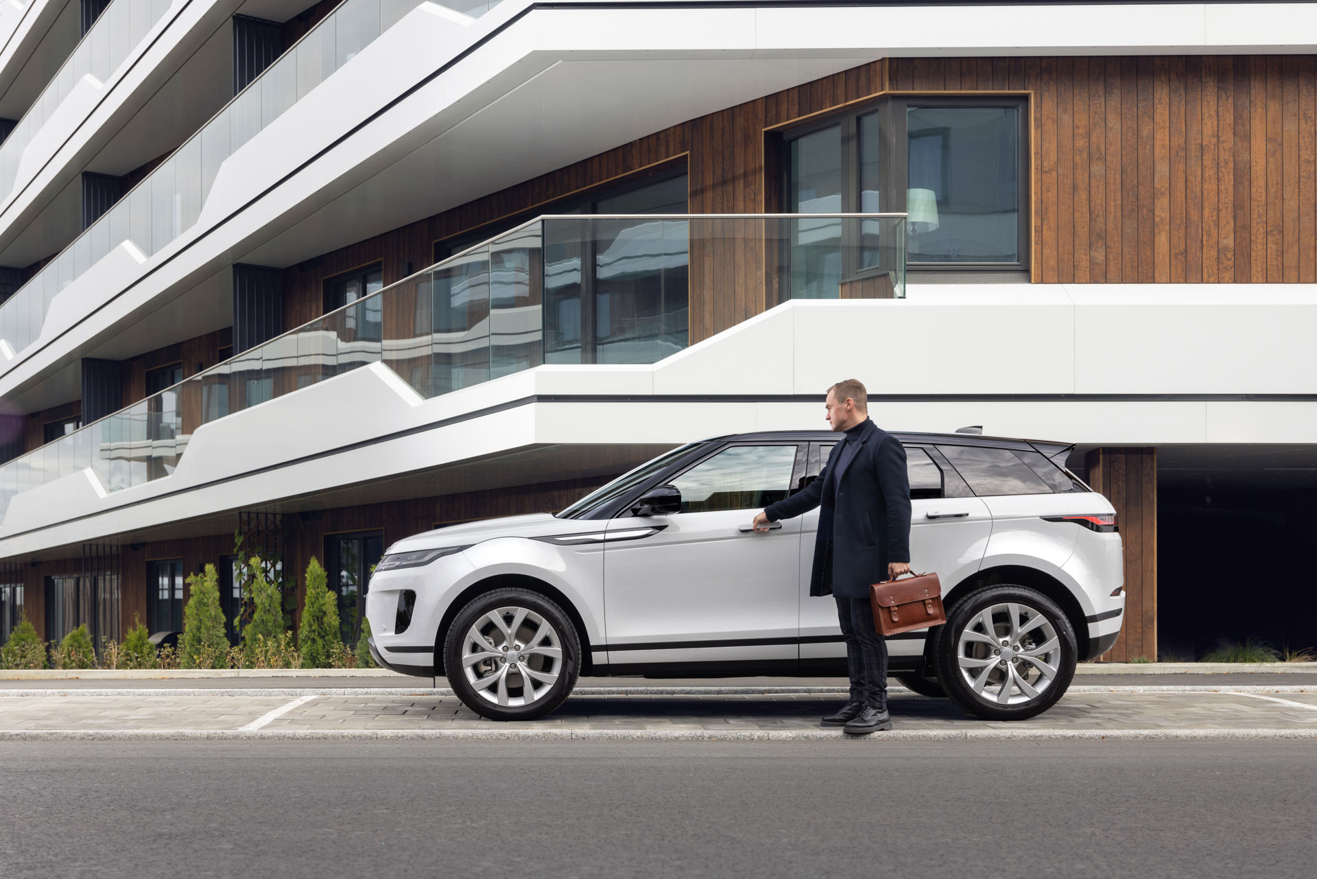 Range Rover Evoque x Ott Lepland automotive lifestyle by Sergei Zjuganov