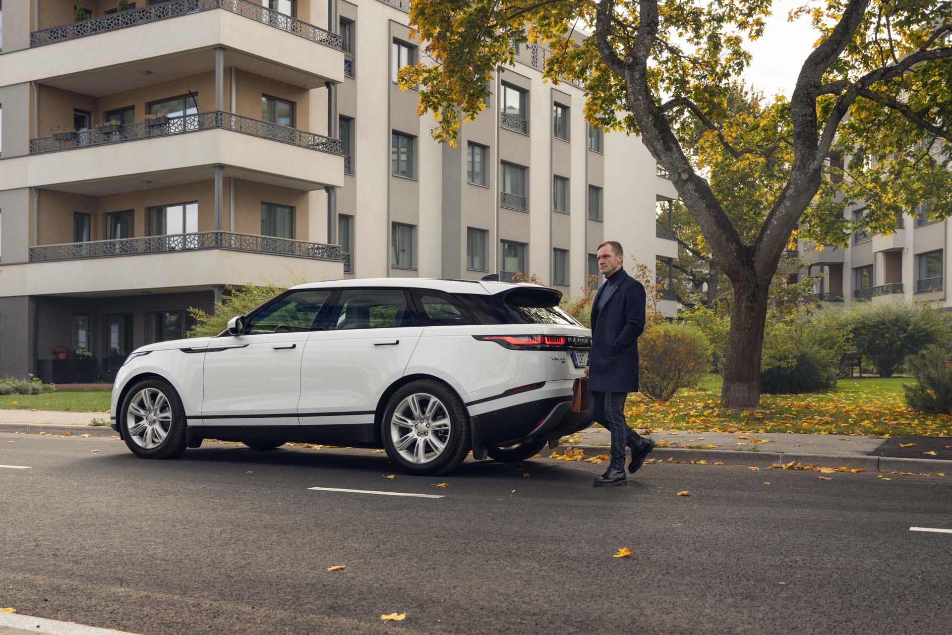 Range Rover Velar x Ott Lepland automotive lifestyle by Sergei Zjuganov